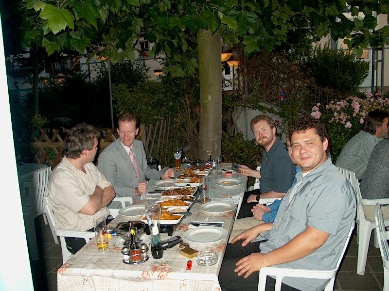 Abendessen im Mayflower 03